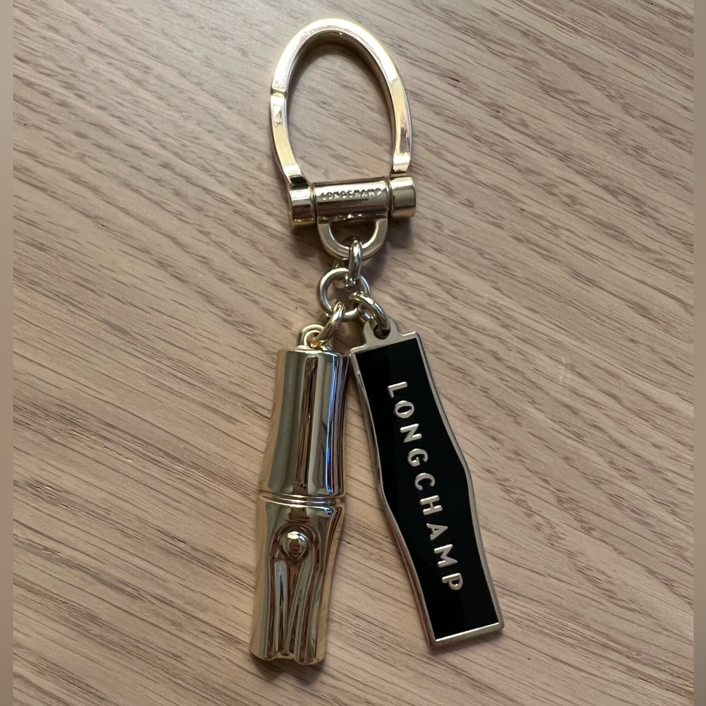 Longchamp Bamboo Keyring